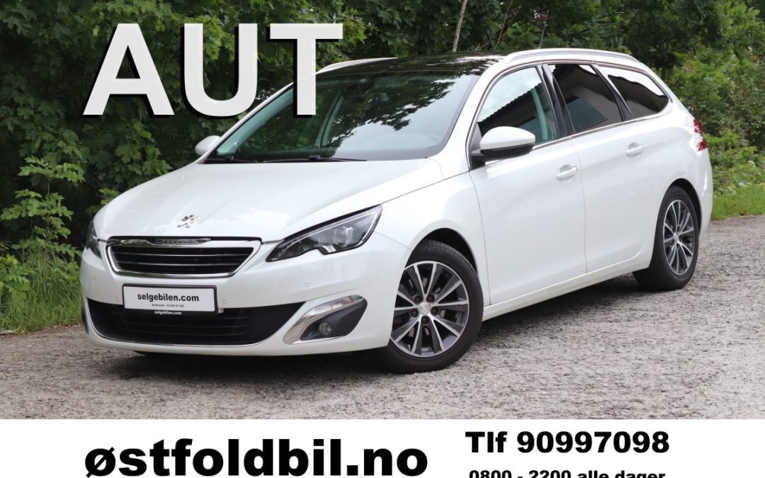 Automatgir: 2016 Peugeot 308SW