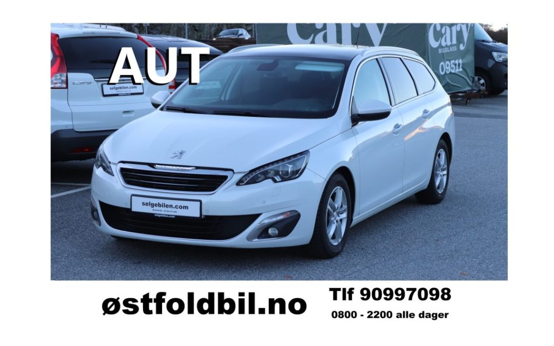 Automatgir: 2016 Peugeot 308SW