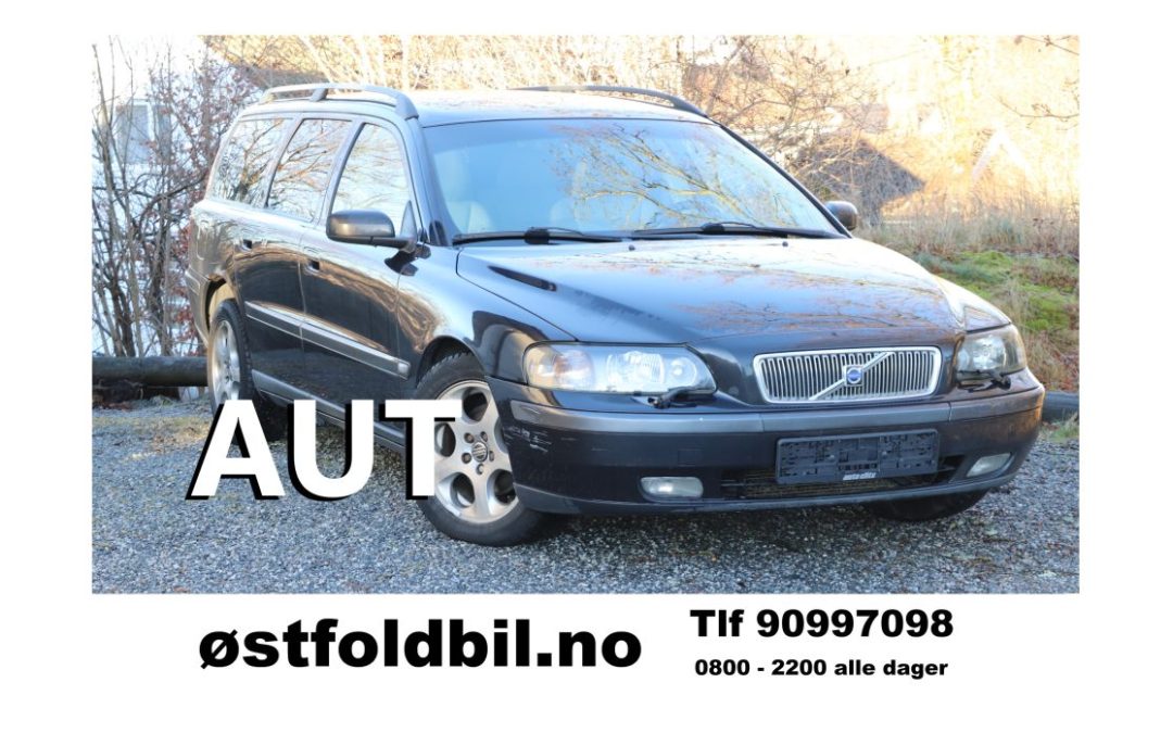 Automatgir: 2004 Volvo V70.  Kr 10.000,- + reg (Kr 1.900,-)