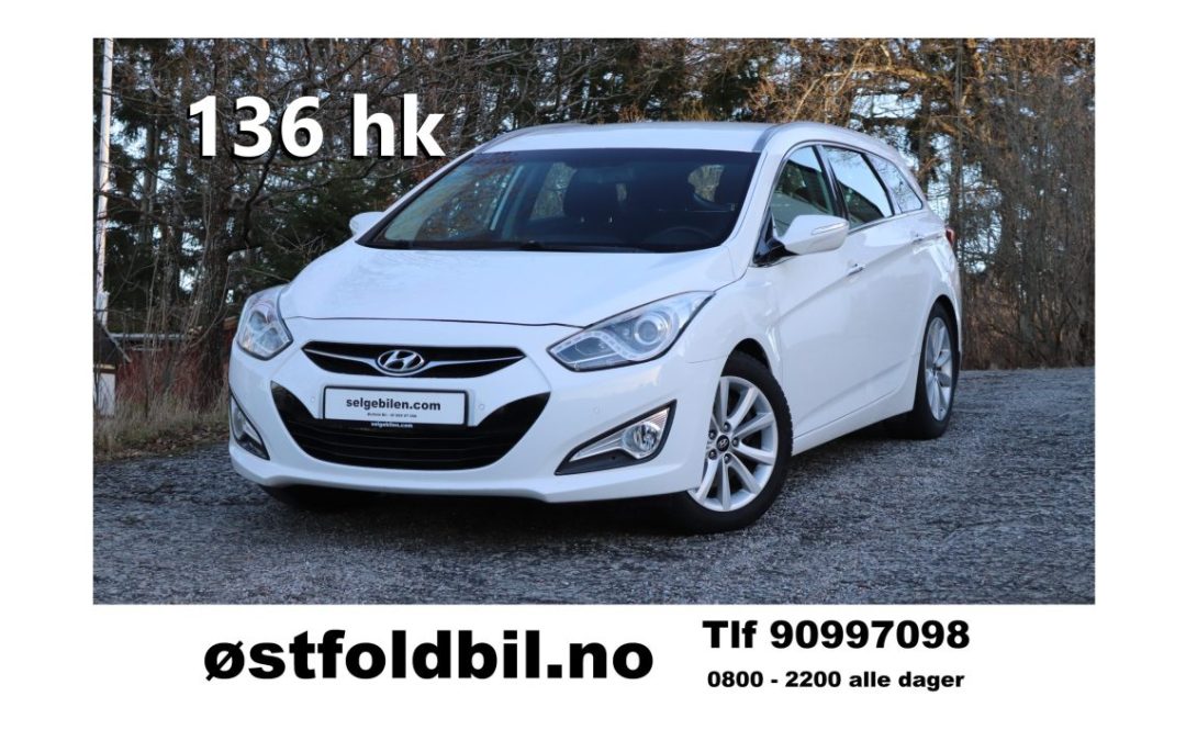 2012 Hyundai i40, 136 hk turbodiesel