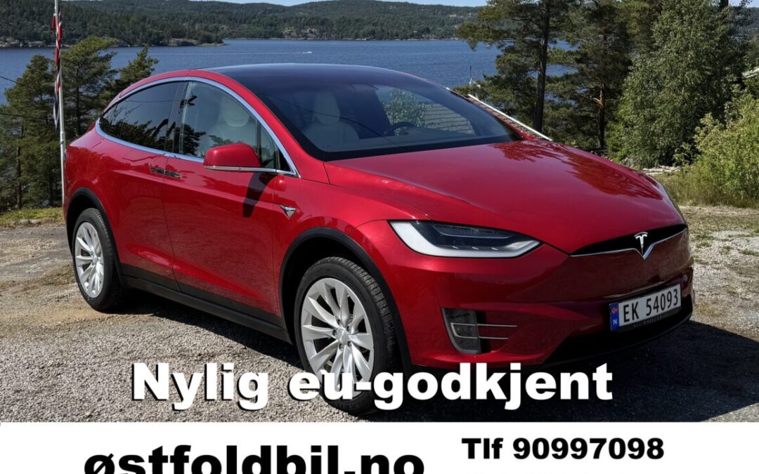 Meget pen og velholdt Tesla X 90D med lav km