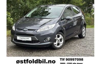 2010 Ford Fiesta 1,25 / 82 hk bensin